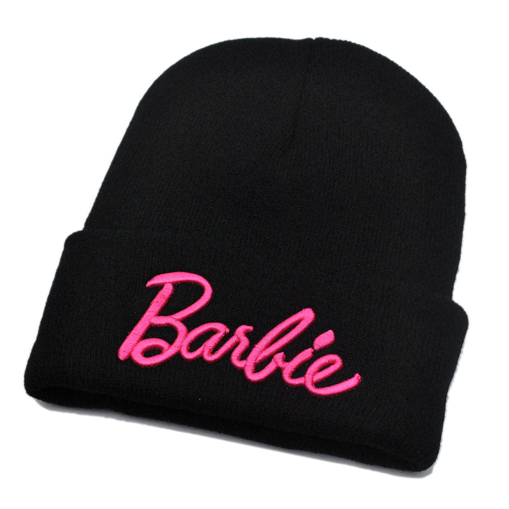 (Pre Order)Mommy and Me Embroidery Knitted Hat