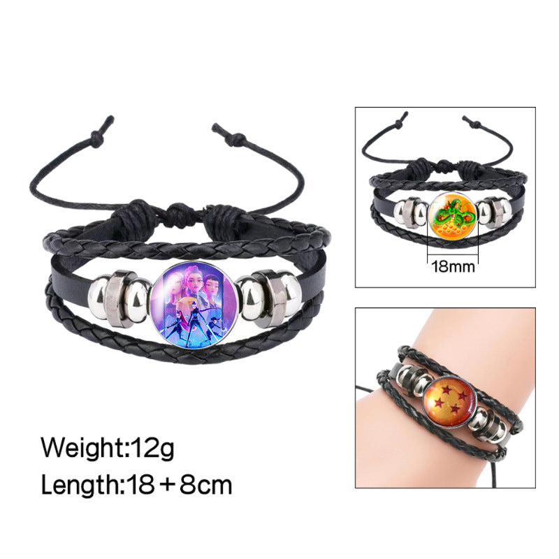 (Pre Order)Movie Character Woven Bracelet