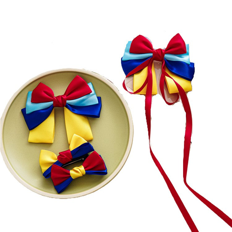 (Pre Order)Girls Princess Snow White Hair Clip