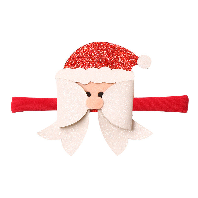 (Pre Order)Baby Girls Christmas Elastic Headband