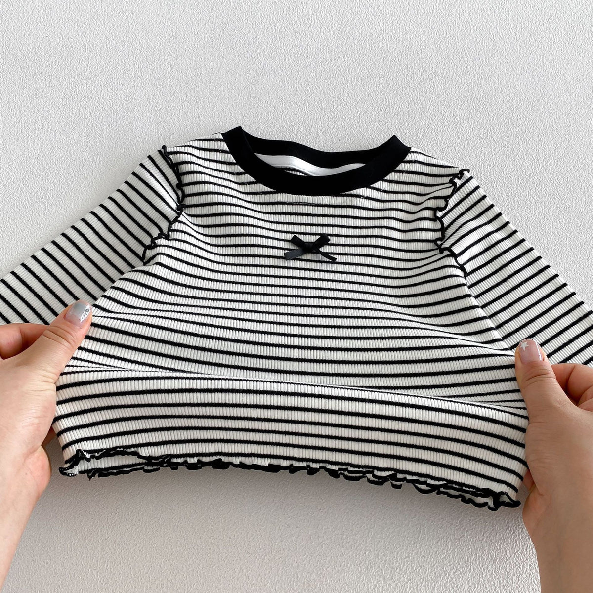 (Pre Order 2 Weeks)Girls Fall Stripe Top Flared Pants