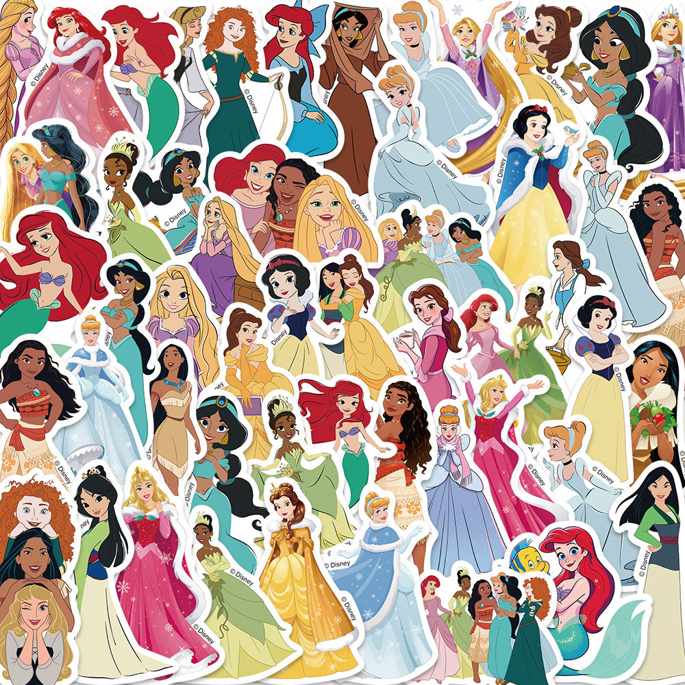 (Pre Order)Princess Sticker-52 Pcs