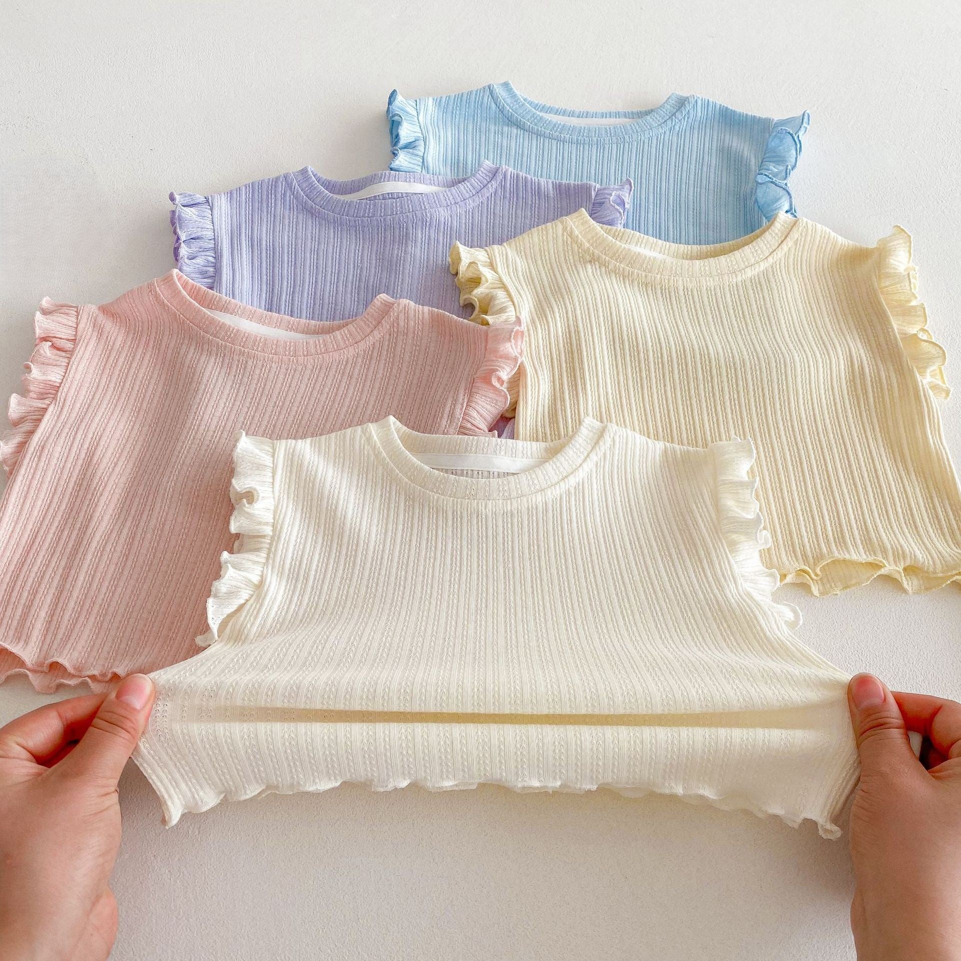 (In Production)Girls Spring&Summer Trip Shorts Set