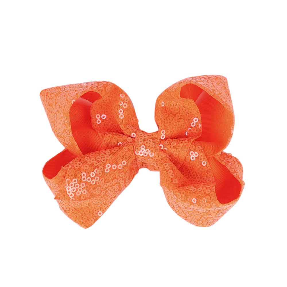 (Pre Order)Girls Sequin Bow Hair Clip