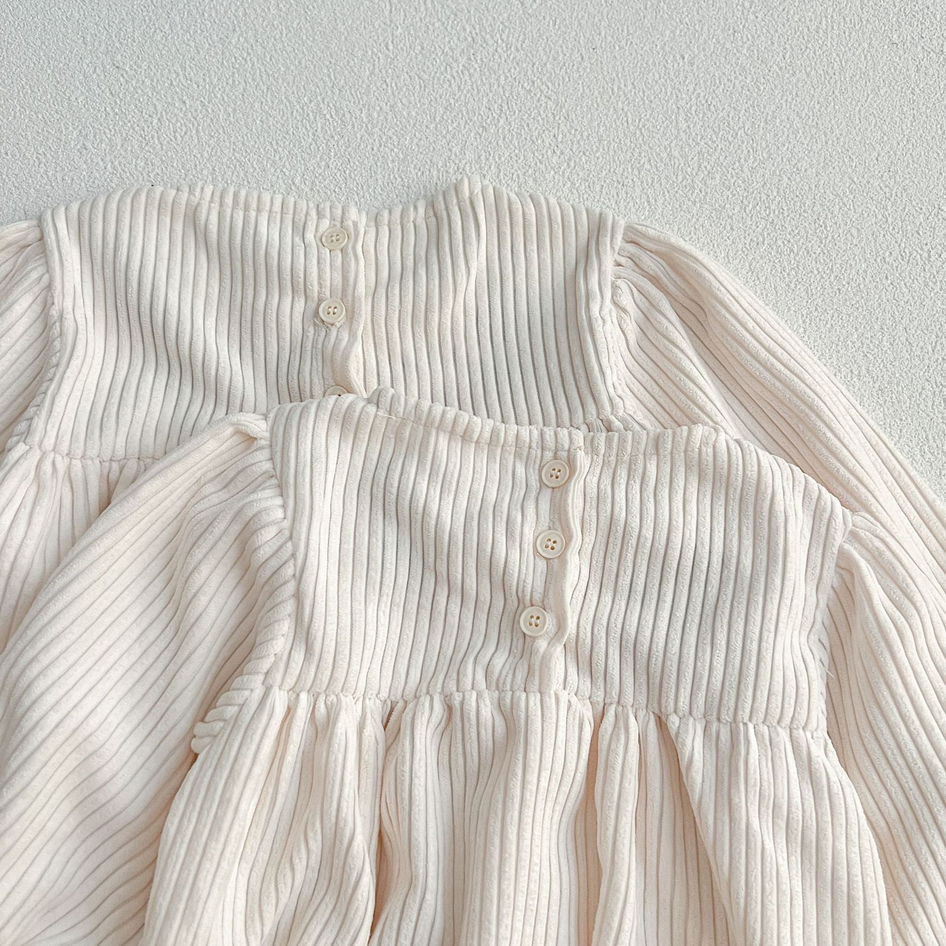 (Pre Order 2 Weeks)Sisters Floral Embroidery Corduroy Dress&Romper