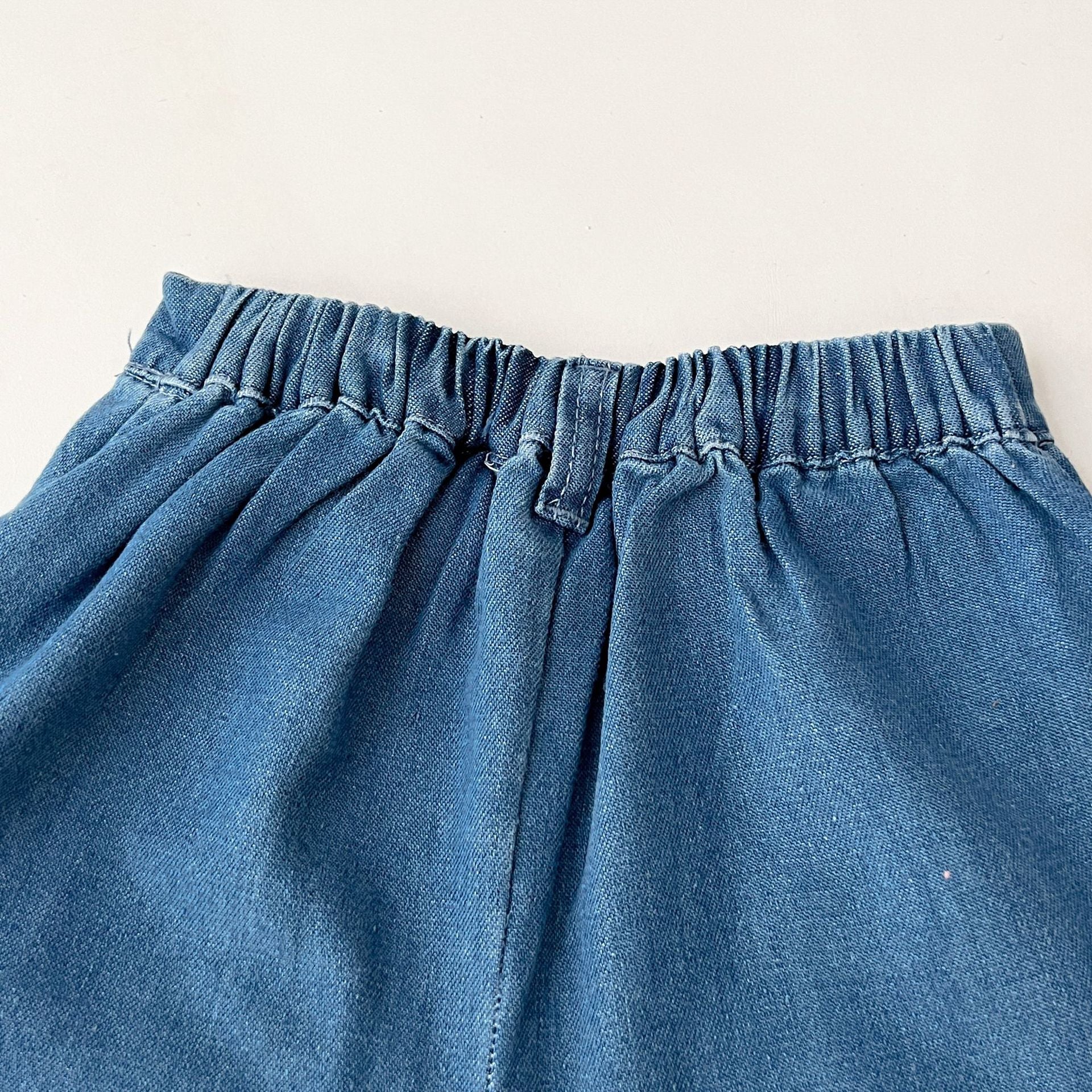 (Pre Order 2 Weeks)Girls Fall Denim Skort Set