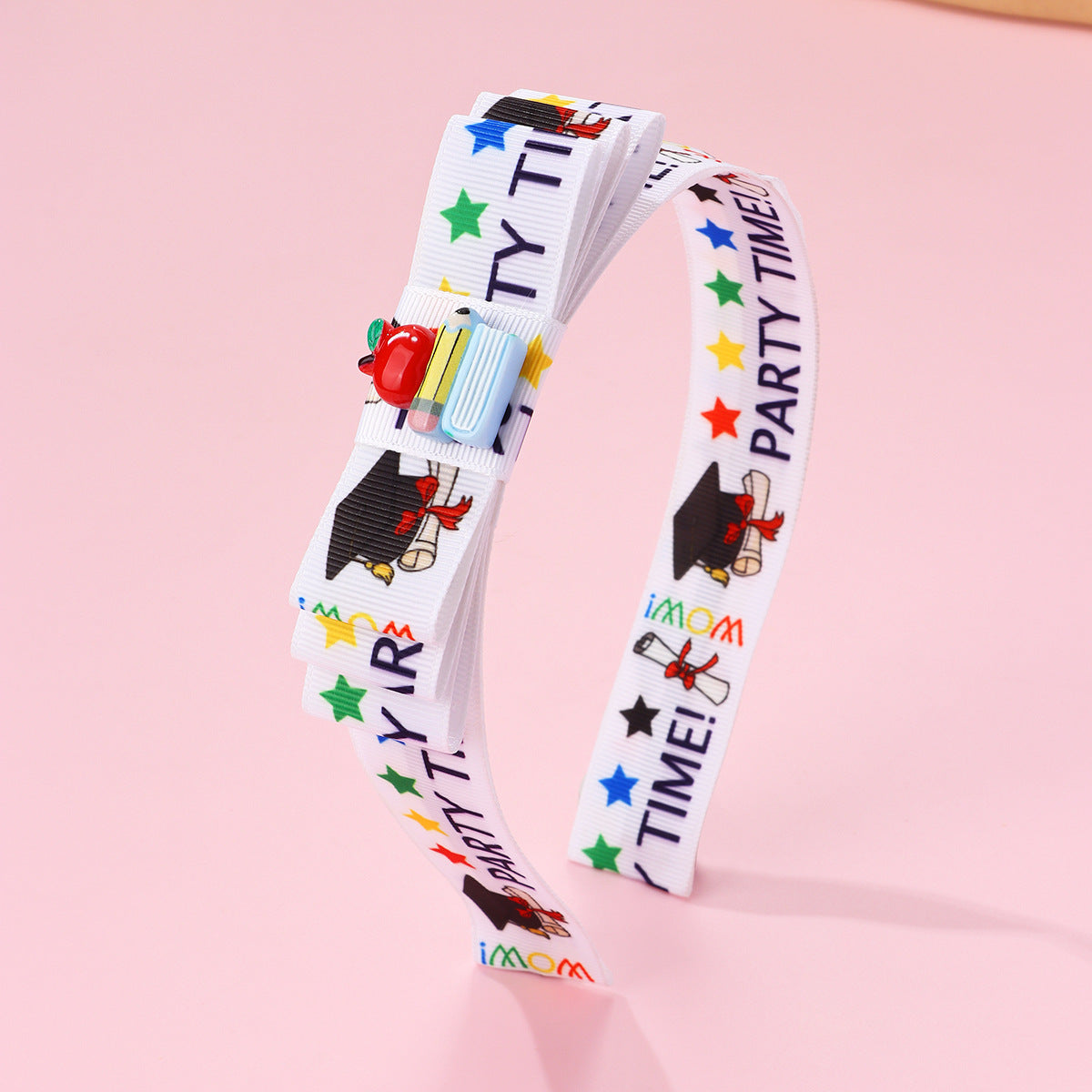 (Pre Order)Girls Summer Back To School Pencil Hairband