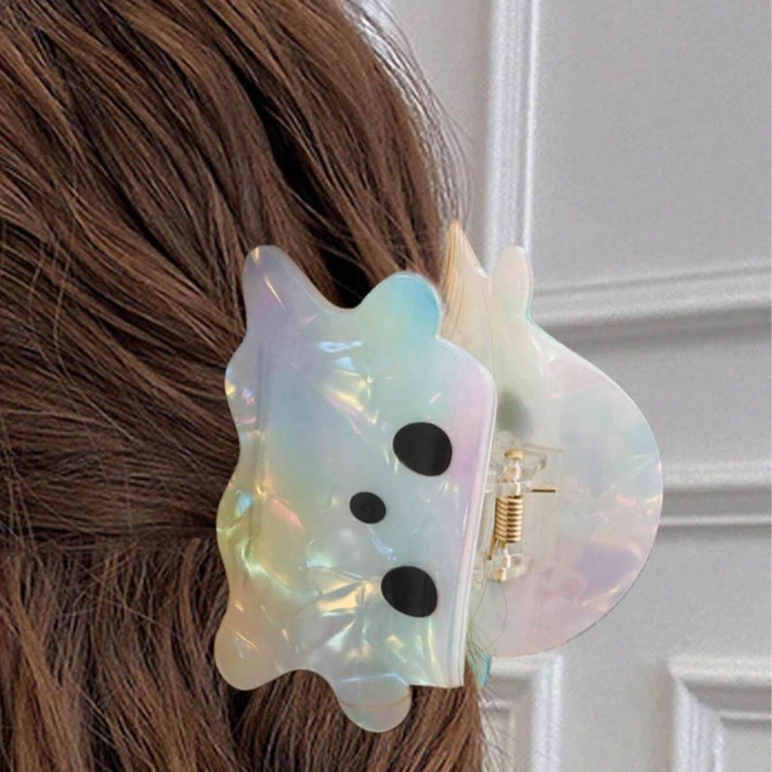 (Pre Order)Girls Halloween Ghost Hairpin