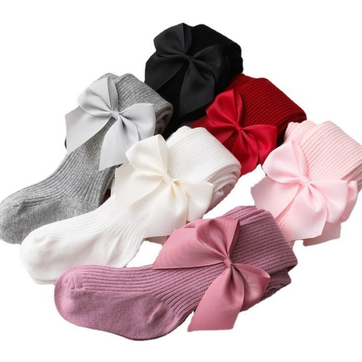 (Pre Order)Girls Bow Legging