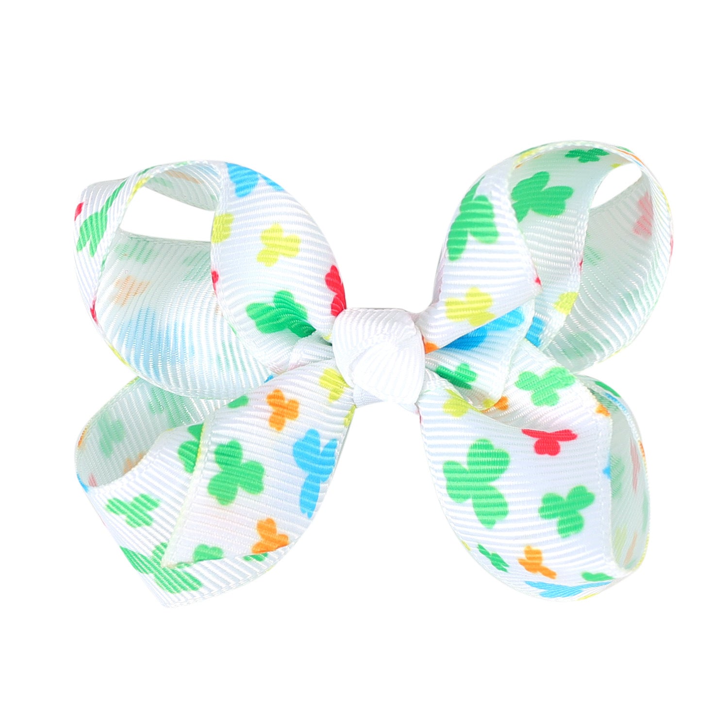 (Pre Order)Girls St.Patrick's Day Shamrock Bow Hair Clip