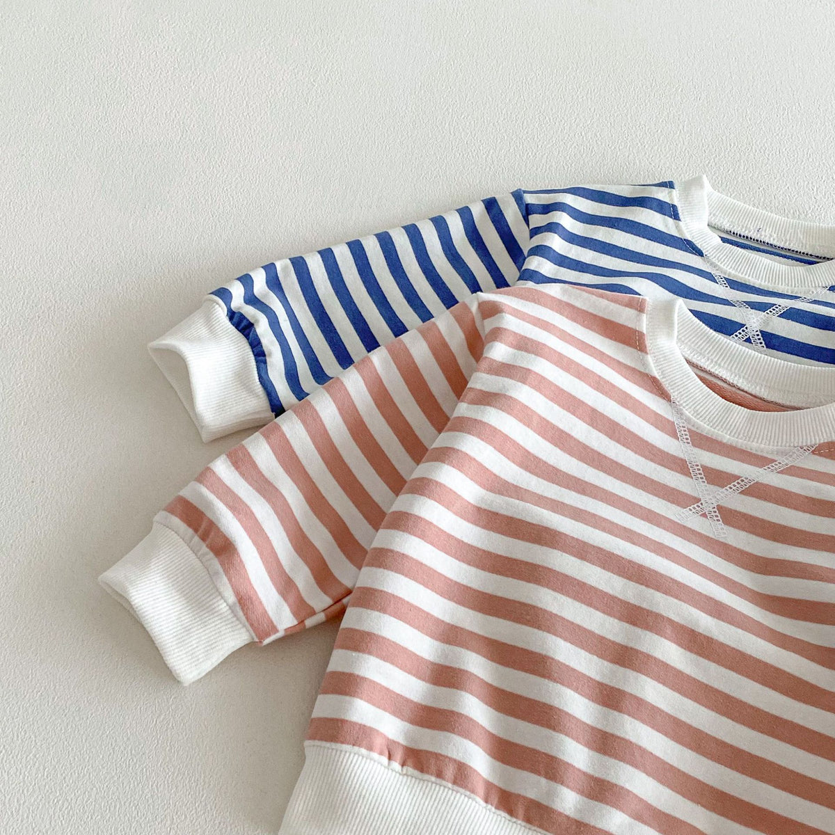 (Pre Order 2 Weeks)Unisex Fall Stripe Sweatshirt