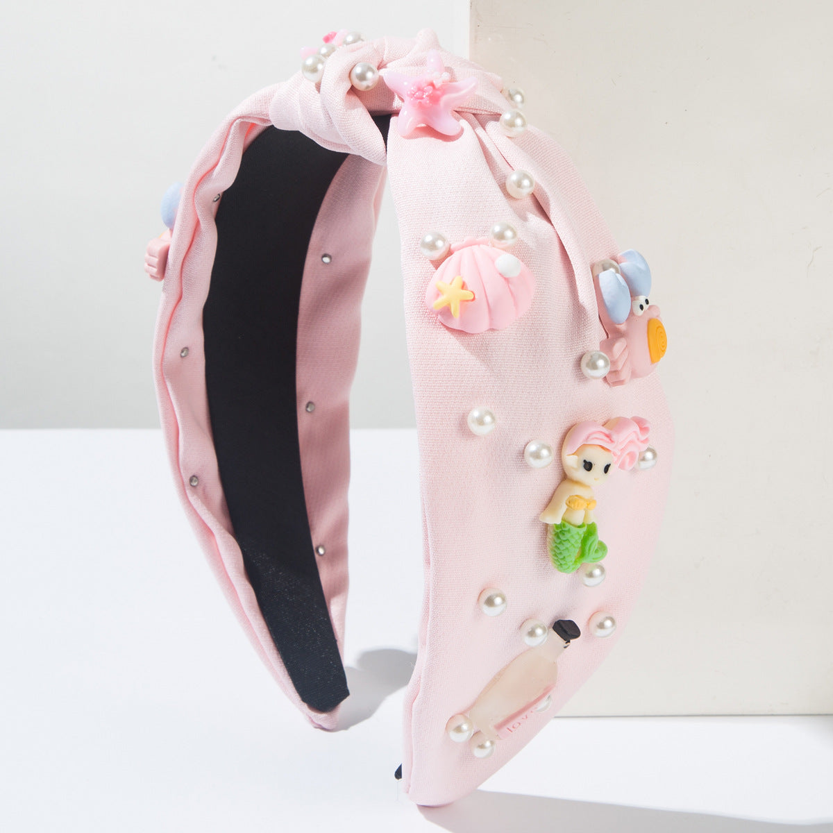 (Pre Order)Summer Stylish Sea Side Pearl Knotted Headband