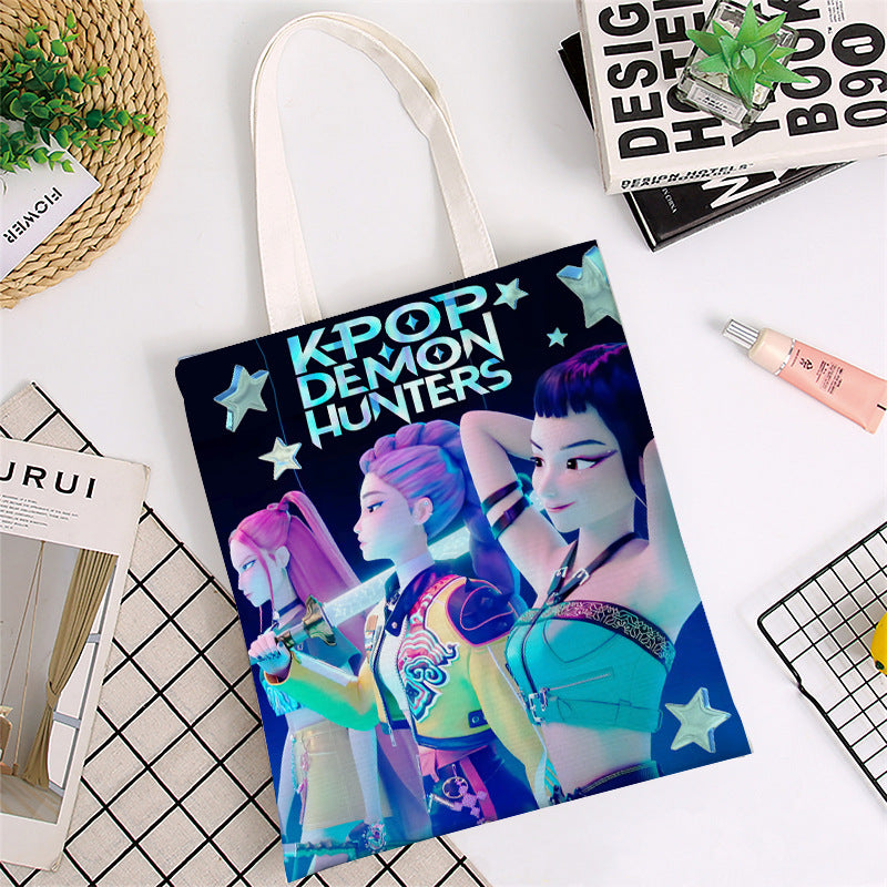 (Pre Order)Movie Character Canvas Bag