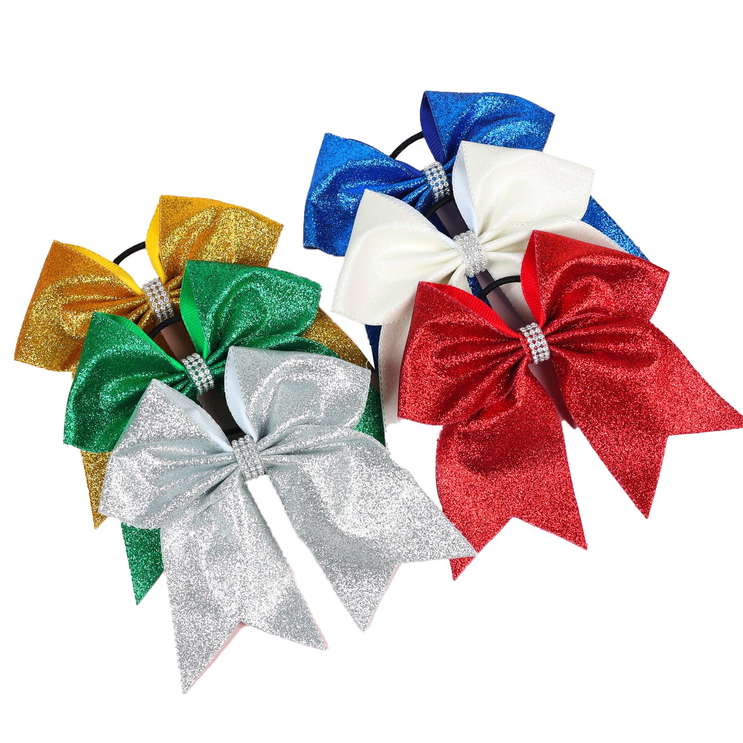 (Pre Order)Girls Glitter Bow Hair Circle
