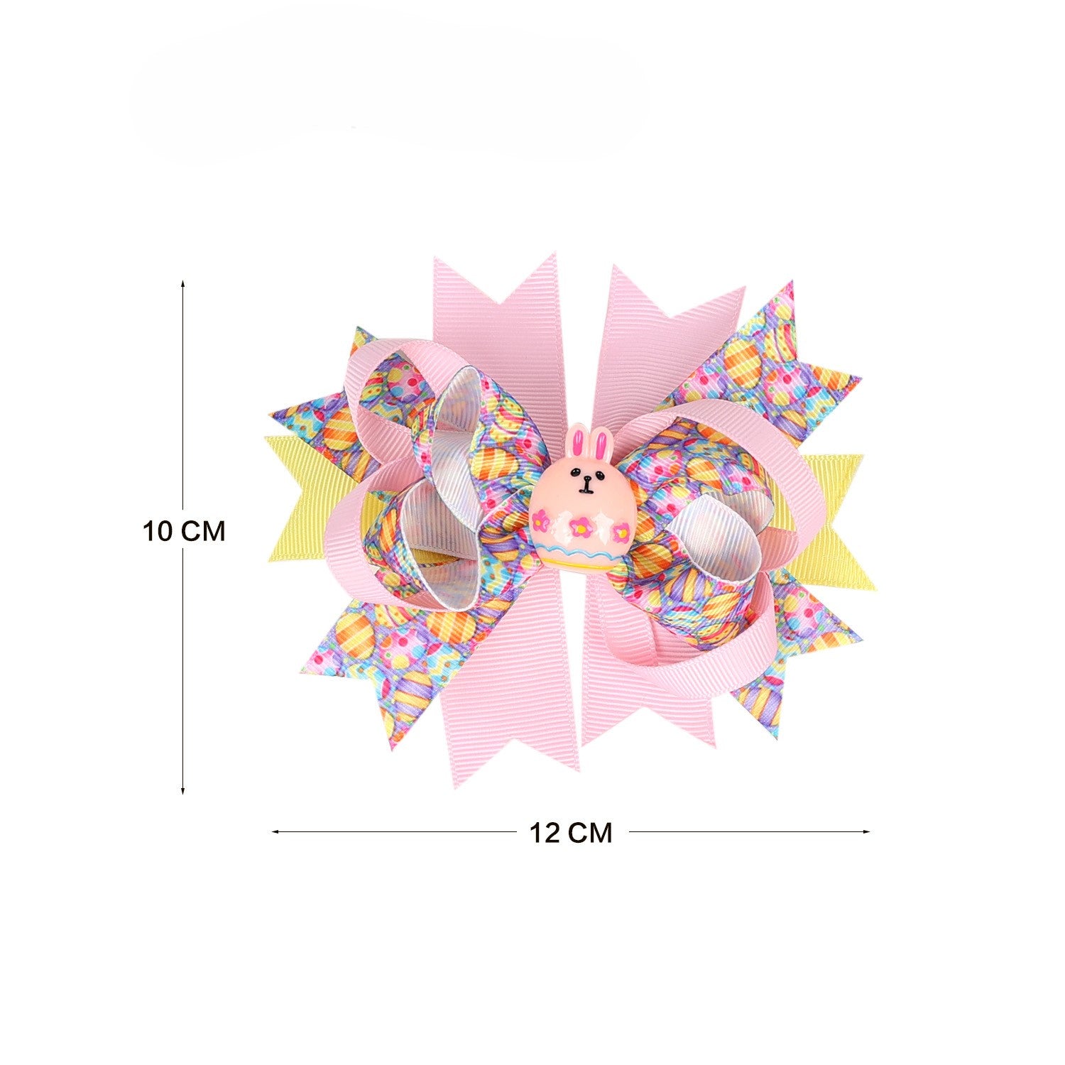 (Pre Order)Girls Easter Bunny Bow Hair Clip