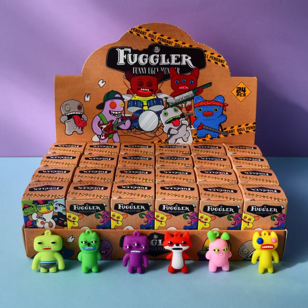 (Pre Order)Multi-style Cartoon Pendant Blind Box-24 Pcs to a box