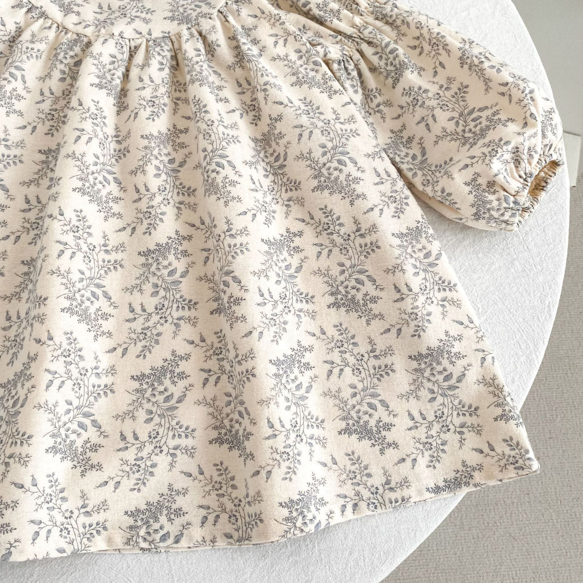 (Pre Order 2 Weeks)Sisters Fall Floral Print Dress&Romper