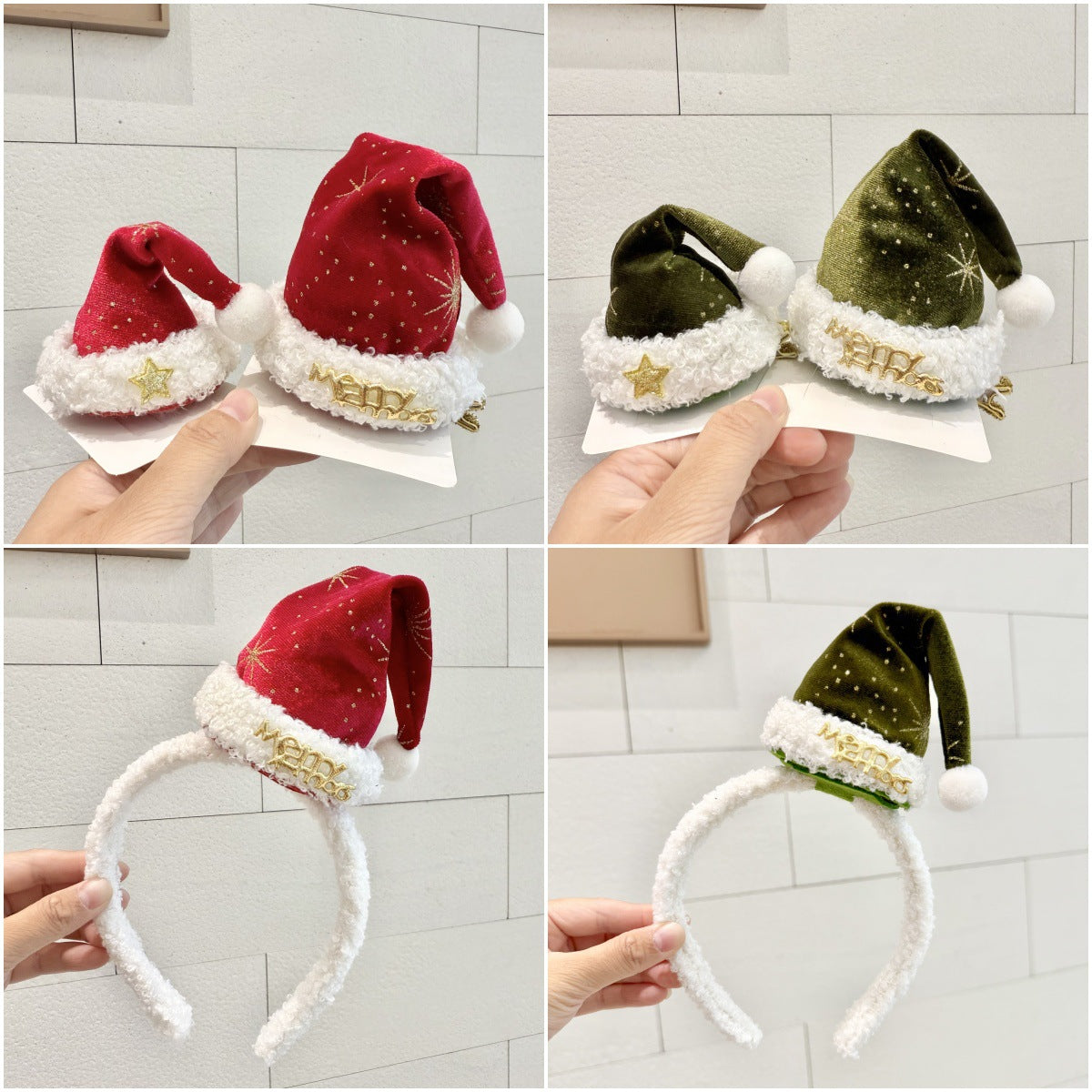 (Pre Order)Christmas Headband&Hair Clip