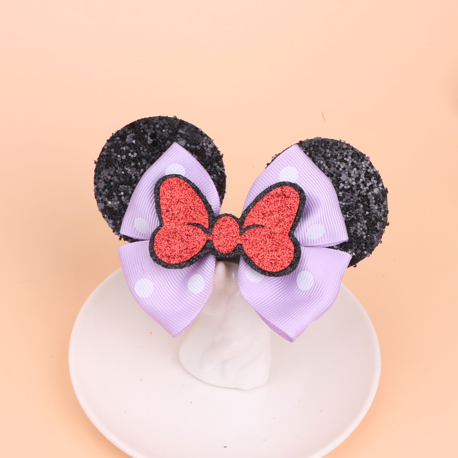 (Pre Order)Girls Summer Cartoon Gilliter Hair Clip