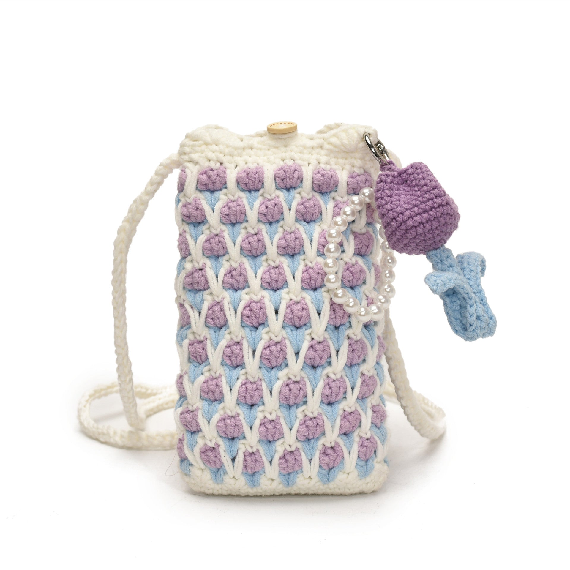 (Pre Order)Spring&Summer Tulip Woolen Woven Bag