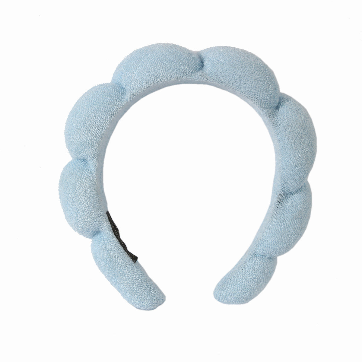 (Pre Order)Sponge Terry Scalloped Headband For Washing Face Makeup