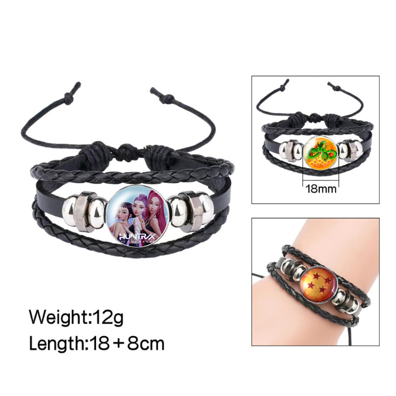 (Pre Order)Movie Character Woven Bracelet