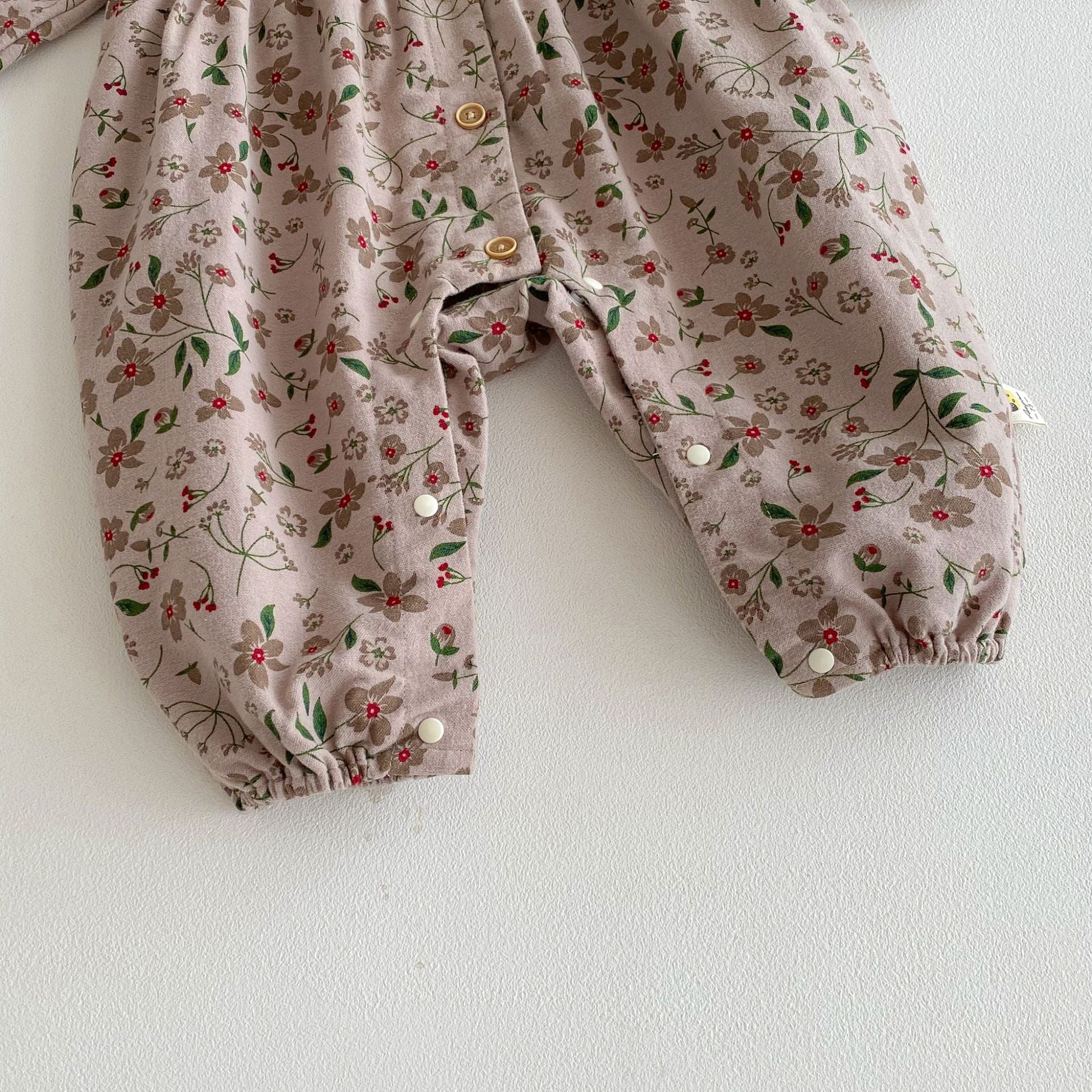 (Pre Order 2 Weeks)Toddler Girls Floral Print Romper