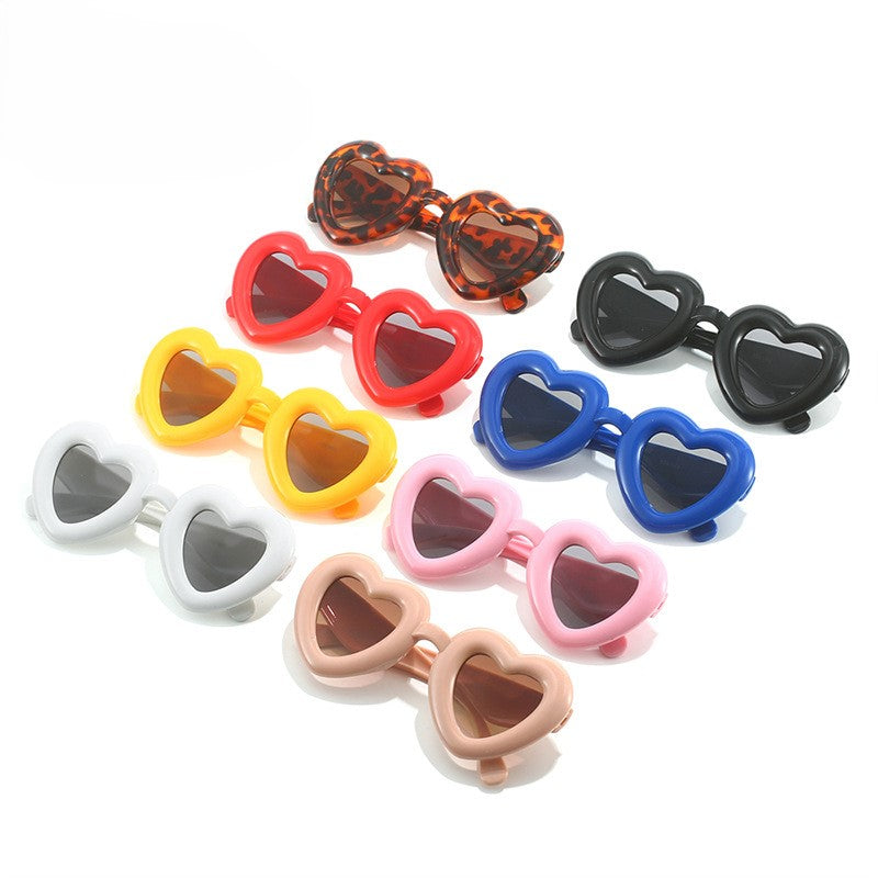 (Pre Order)Kids Valentine's Day Heart-shaped Sunglasses