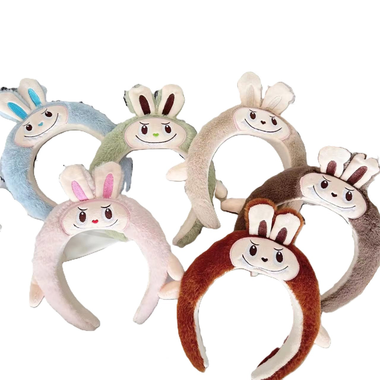 (Pre Order)Girls Cartoon Plush Headband