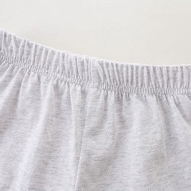(In Production)Boys Spring&Summer Dino Print Cotton Shorts Set