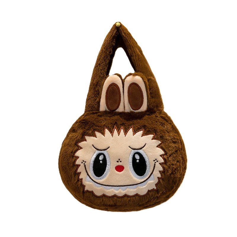 (Pre Order)Kids Cute Cartoon Plush Handbag