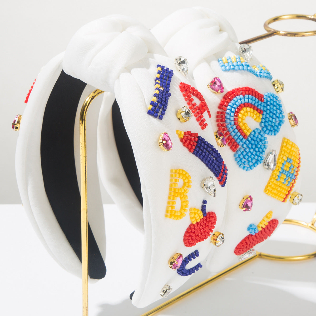 (Pre Order)Back to School Stylish Rhinestone Headband