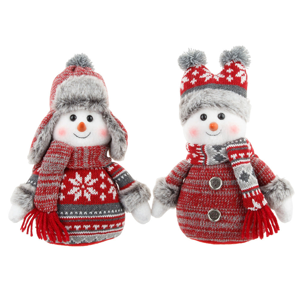 (Pre Order)Christmas Snowman Plush Toy