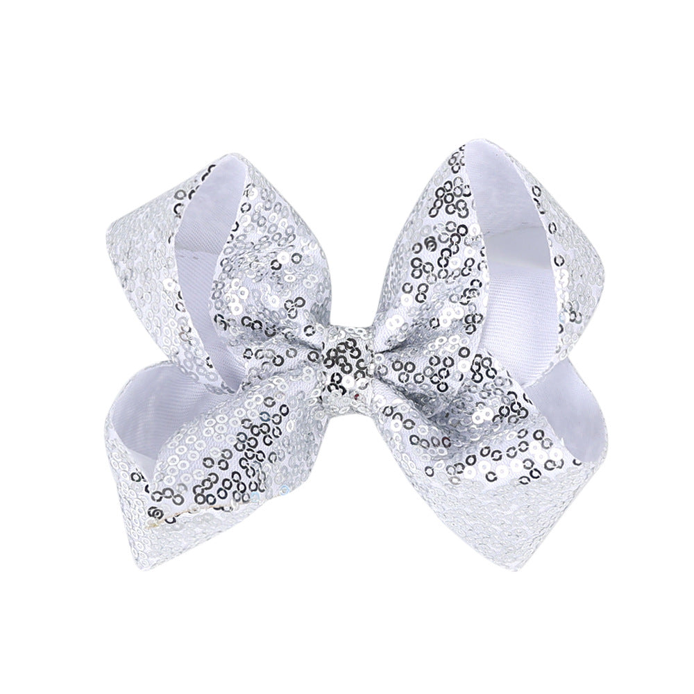 (Pre Order)Girls Sequin Bow Hair Clip