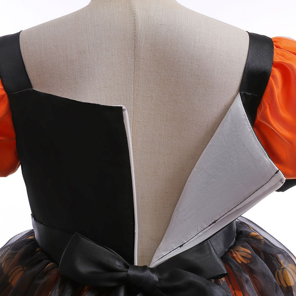 (Pre Order)Girls Halloween Costumes Tulle Dress