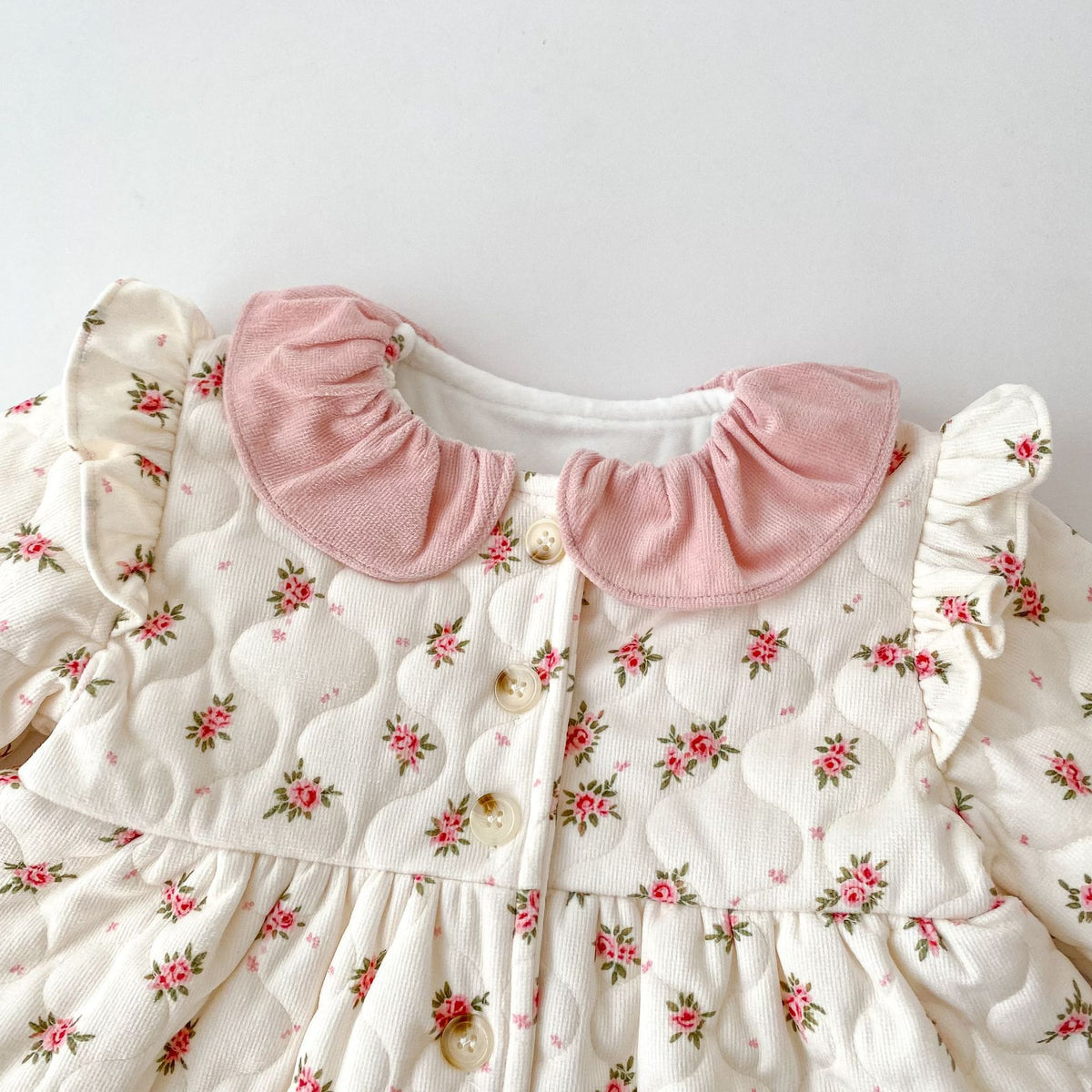 (Pre Order 2 Weeks)Kids Fall&Winter Baby Collar Coat