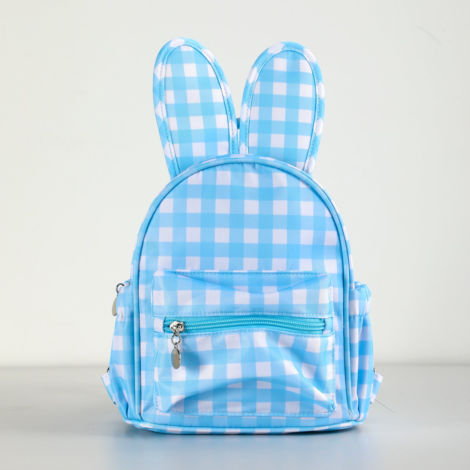 (Pre Order)Kids Easter Bunny Plaid Backpack