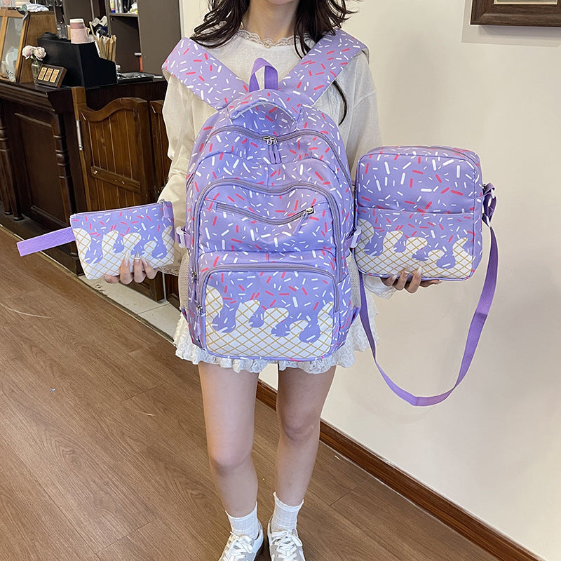 (Pre Order)Summer Back To School Ice Cream Bag-3 Pcs