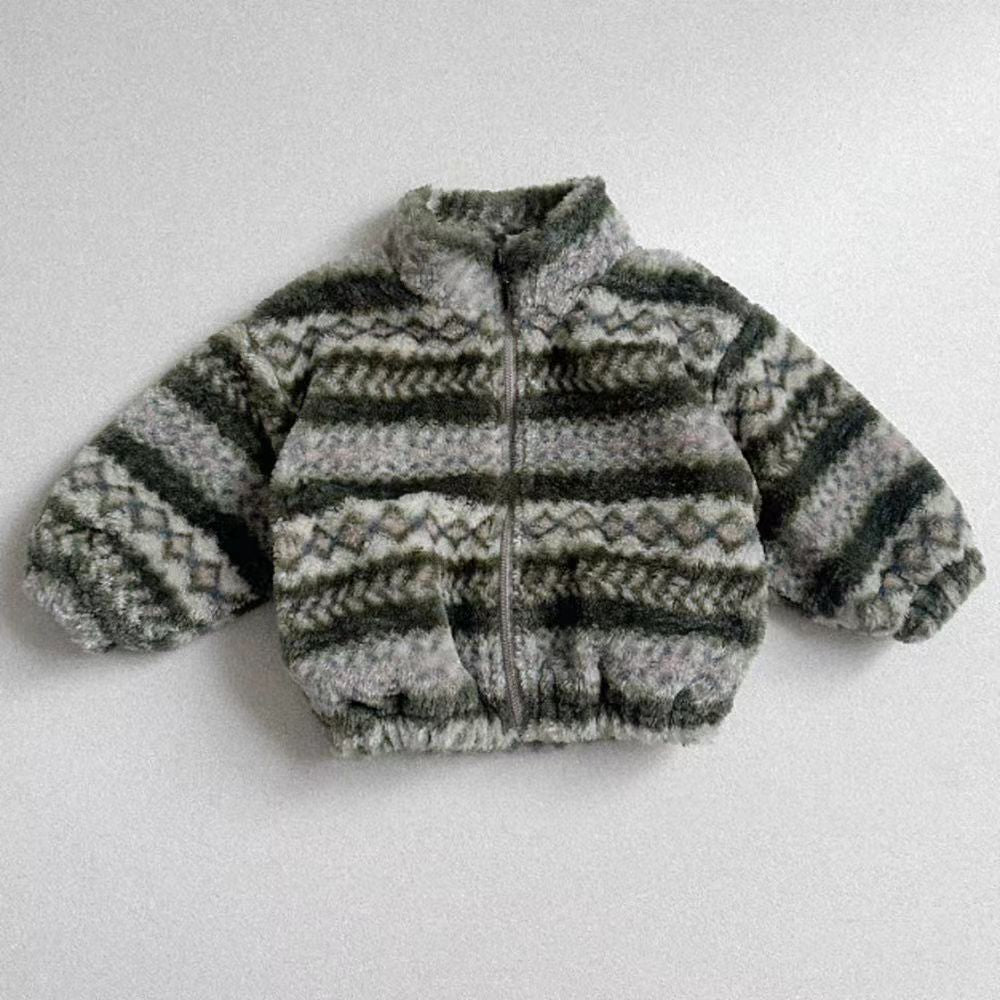 (Pre Order 2 Weeks)Toddler Unisex Fall&Winter Fleece Coat