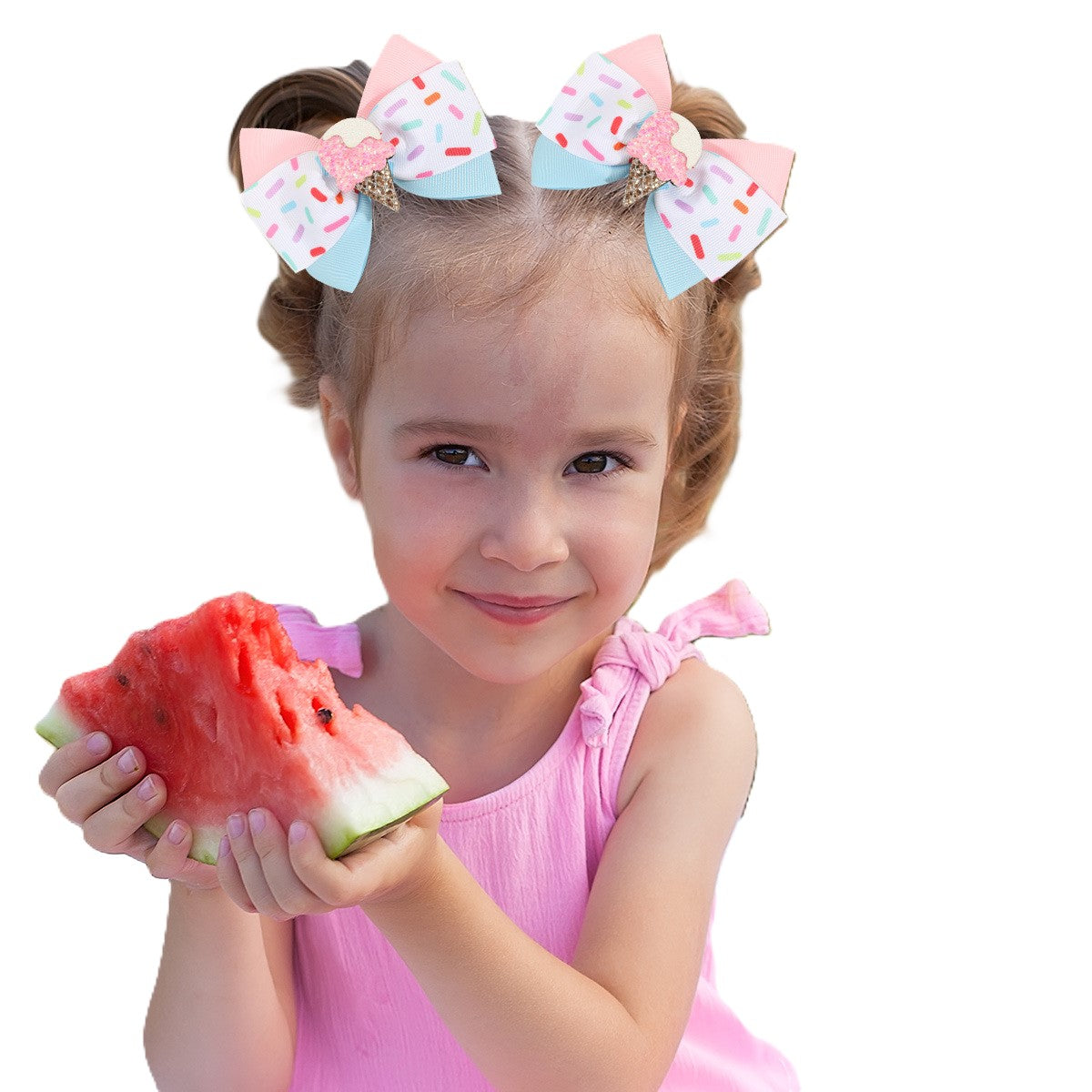 (Pre Order)Girls Spring&Summer Ice Cream Hair Clip