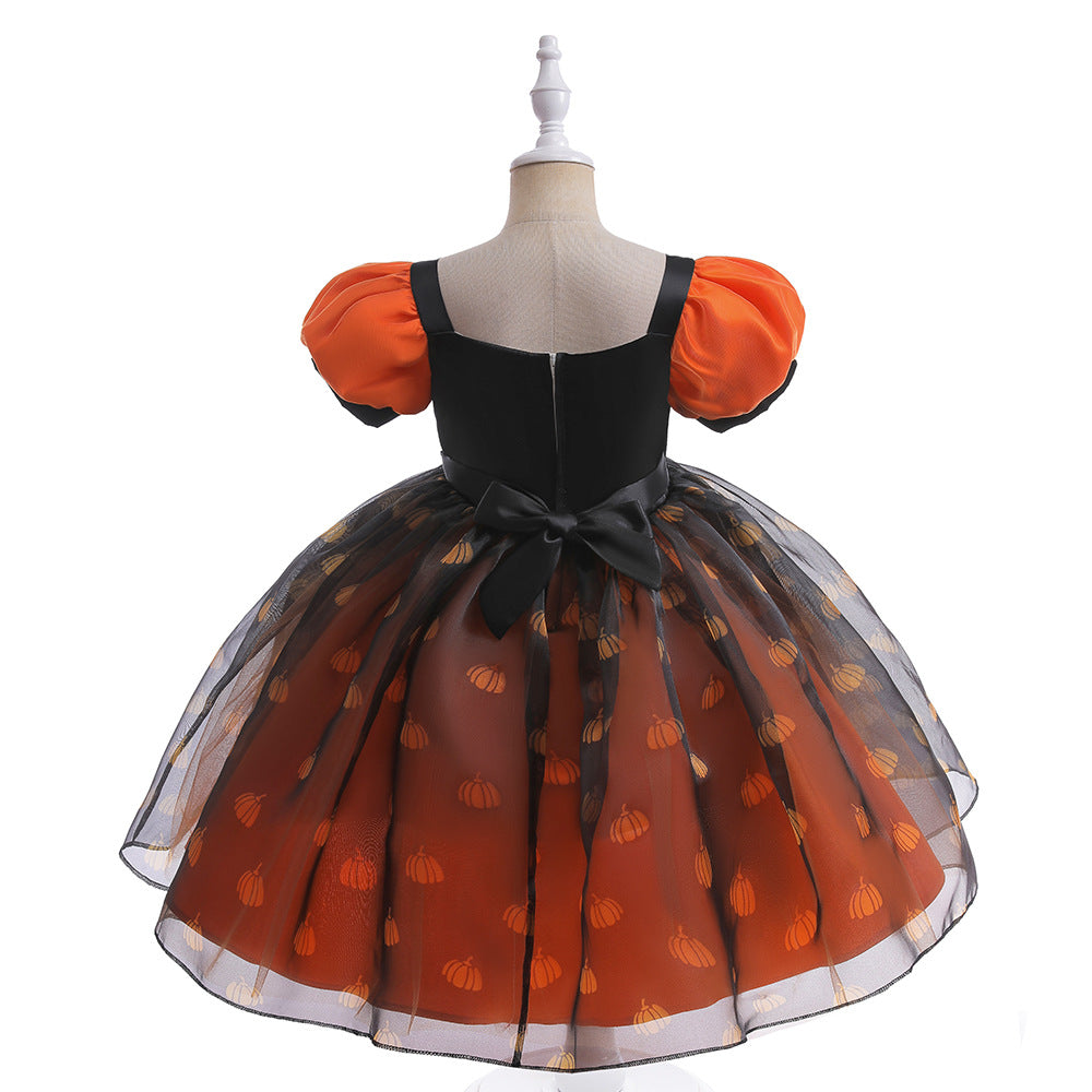 (Pre Order)Girls Halloween Costumes Tulle Dress