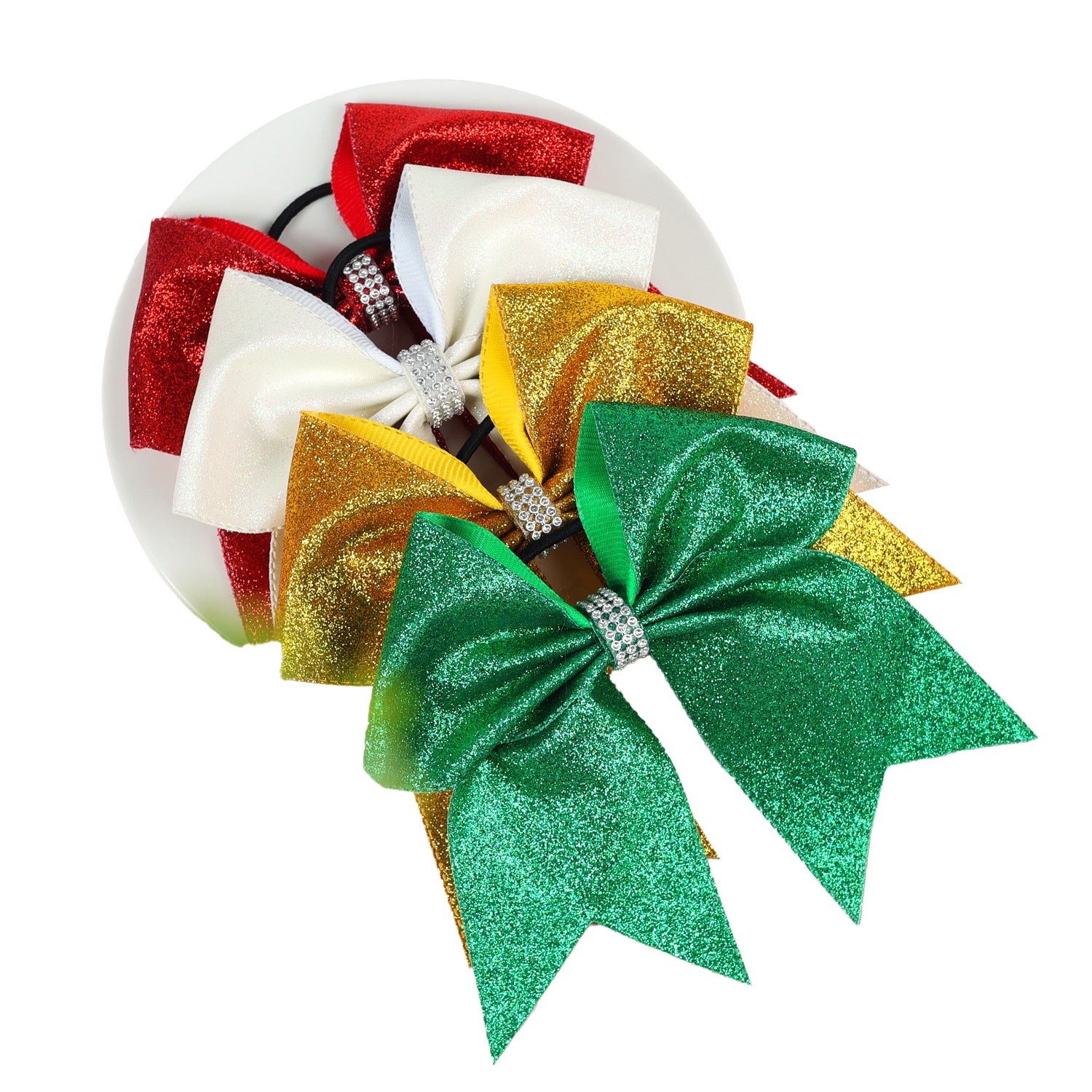 (Pre Order)Girls Glitter Bow Hair Circle