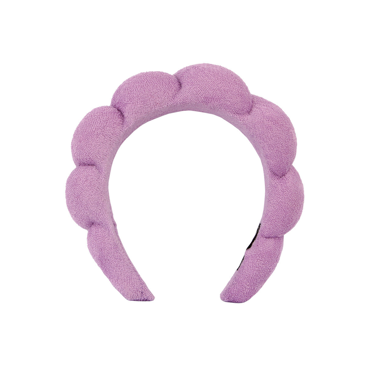 (Pre Order)Sponge Terry Scalloped Headband For Washing Face Makeup