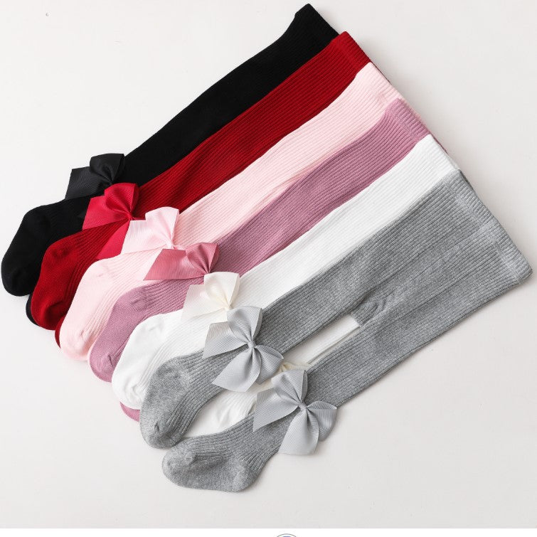 (Pre Order)Girls Bow Legging