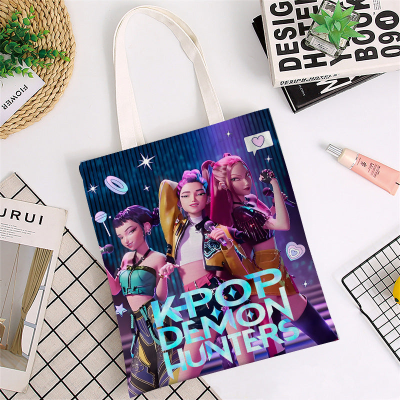 (Pre Order)Movie Character Canvas Bag