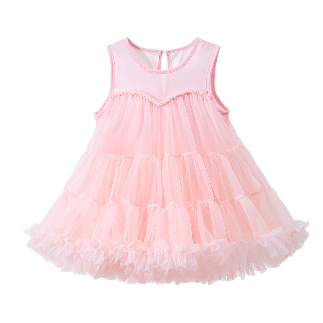 (Pre Order)Girls Spring and Summer Pink,Hot Pink Tulle Dress