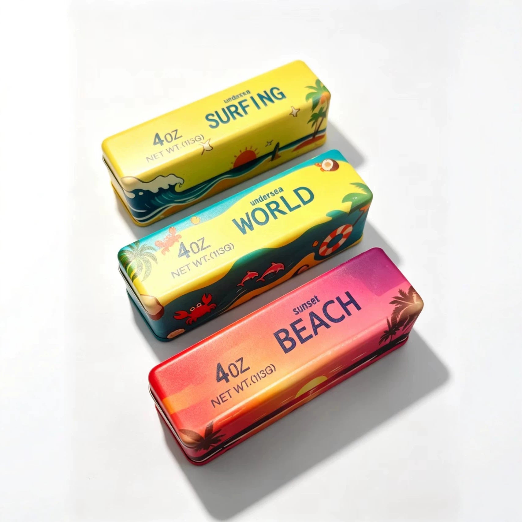 (Pre Order)Squishy Squeeze Summer Vacation Butter Stick Toy