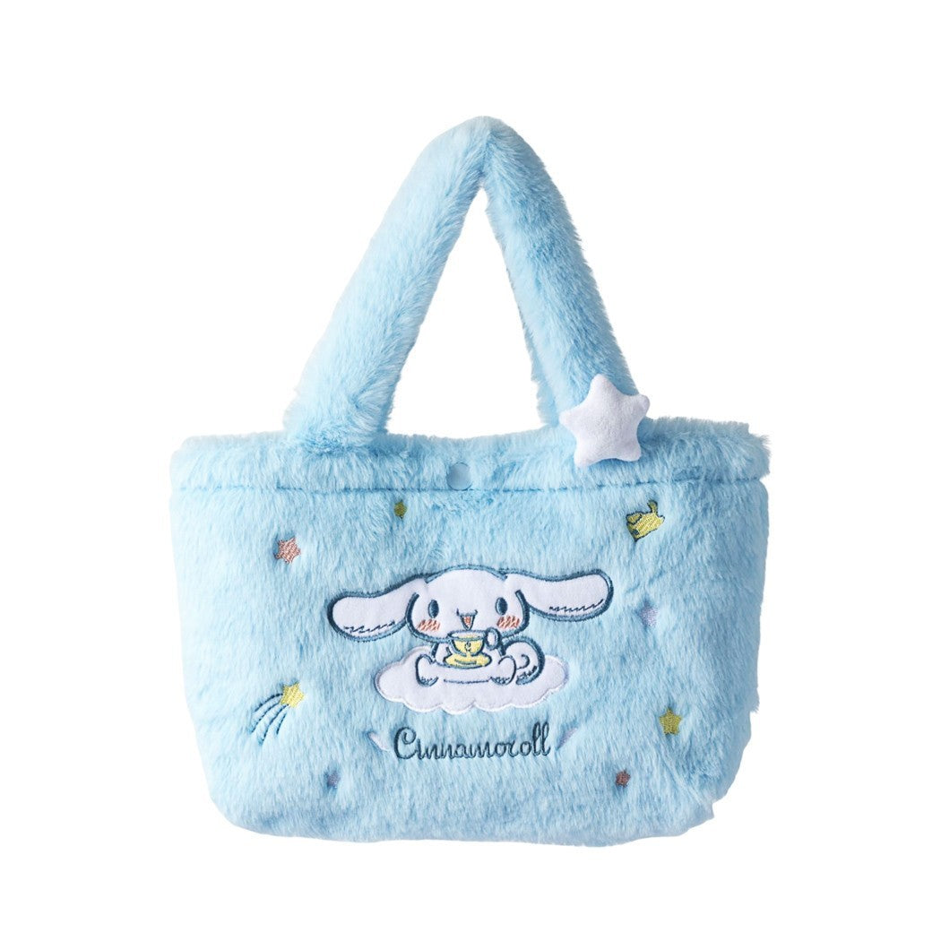(Pre Order)Girls Cartoon Plush Handbag