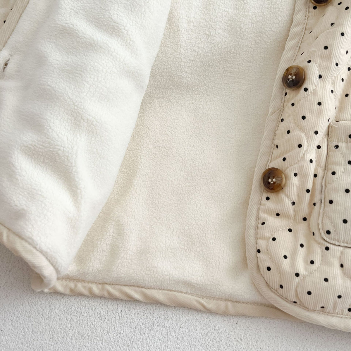 (Pre Order 2 Weeks)Kids Fall&Winter Dot Jacket
