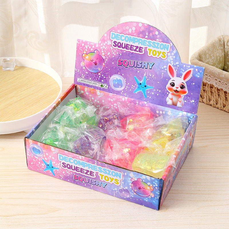(Pre Order)Squeeze Cheese Toy-Sequin